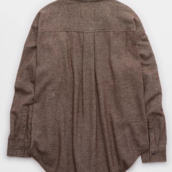 SOLD Aerie Anytime Fave Twill Shirt - Picture 2 of 4